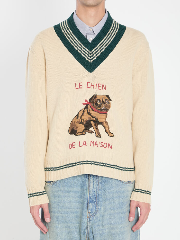 Valentino Garavani Le Chien de la Maison Pullover