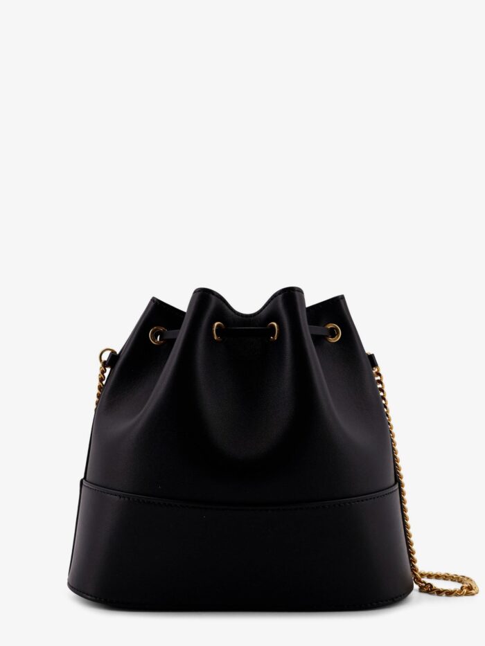 Valentino Garavani Leather Bucket Bag With VLogo Signature