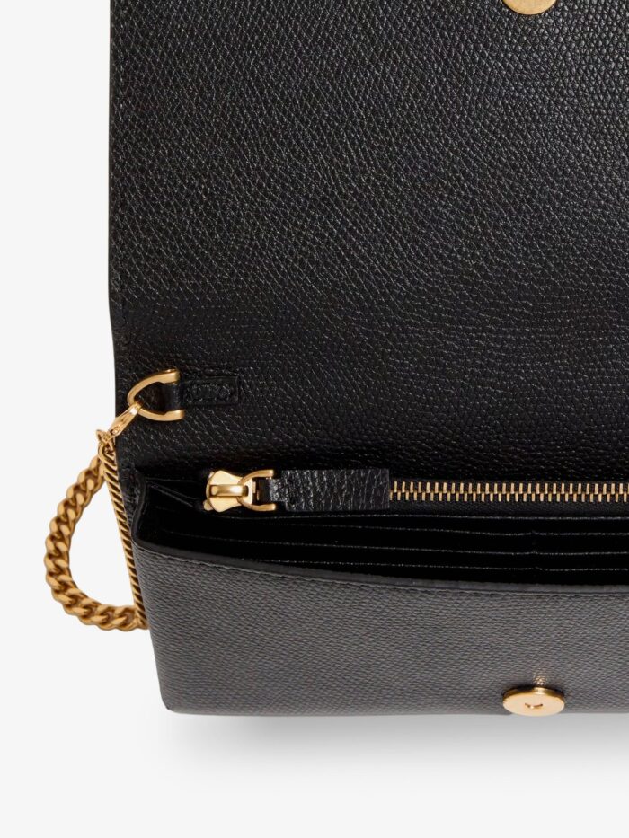Valentino Garavani Leather Crossbody Bag With VLogo Signature