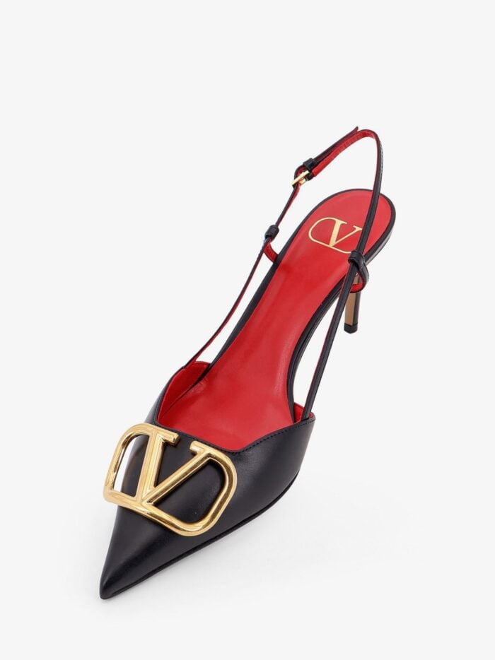Valentino Garavani Leather Slingback Pumps