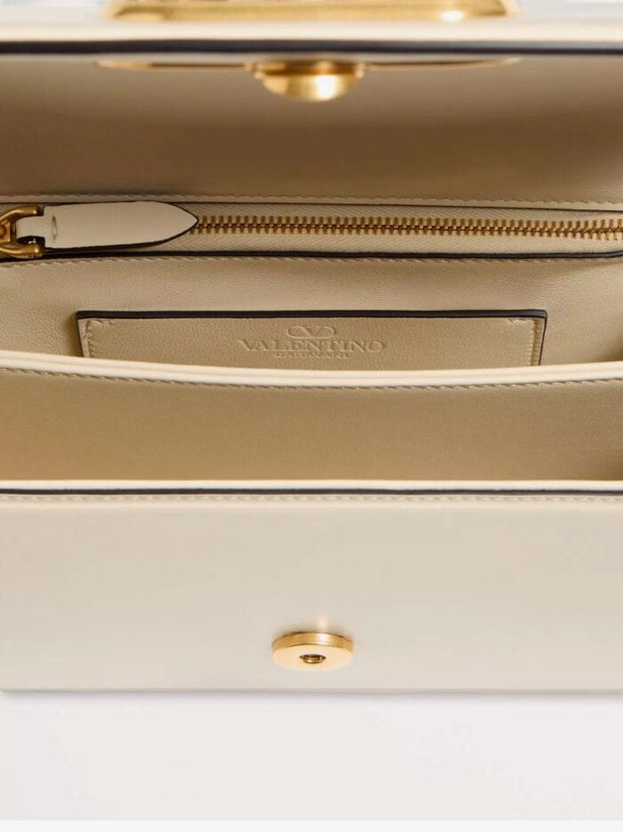Valentino Garavani Leather Vlogo Shoulder Bag