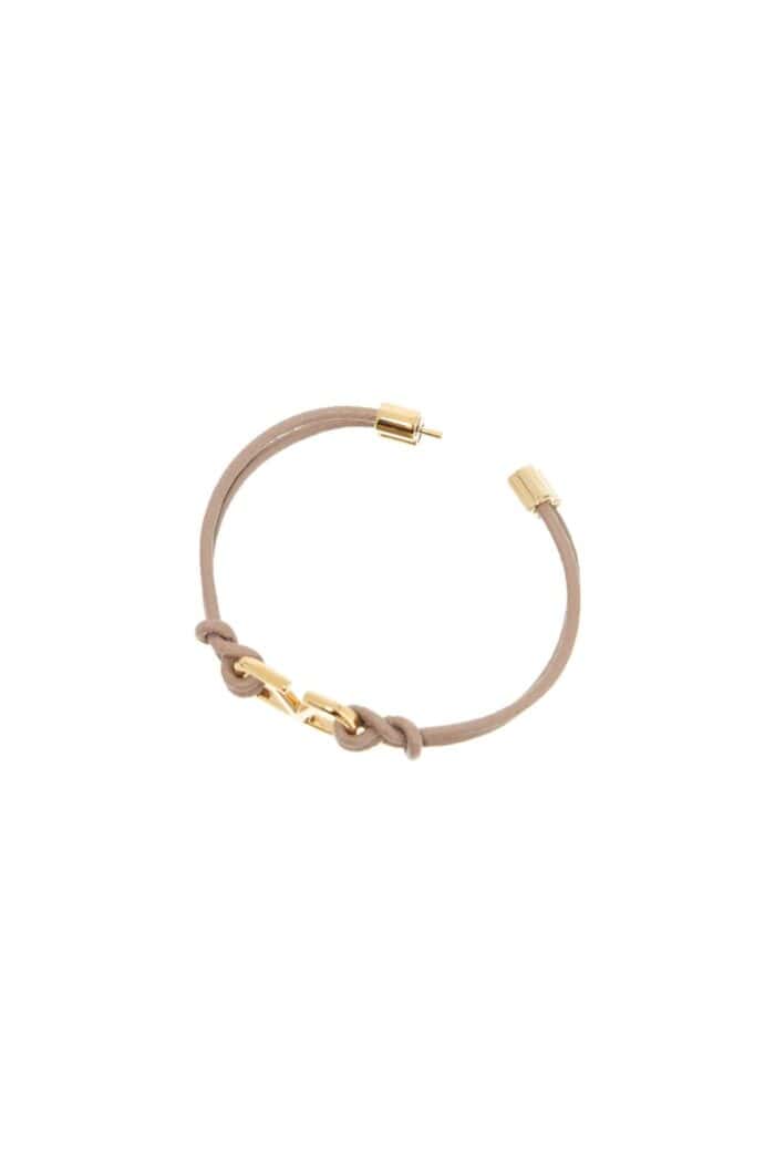 VALENTINO GARAVANI Leather Vlogo Signature Bracelet