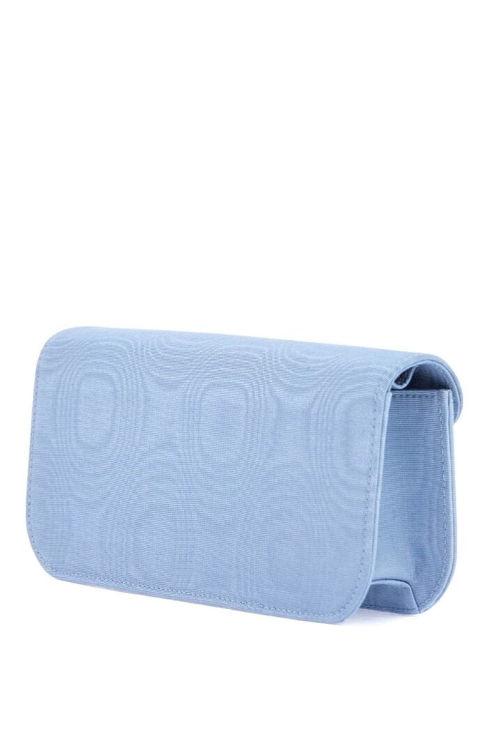 VALENTINO GARAVANI Loc Clutch In Moire Fabric