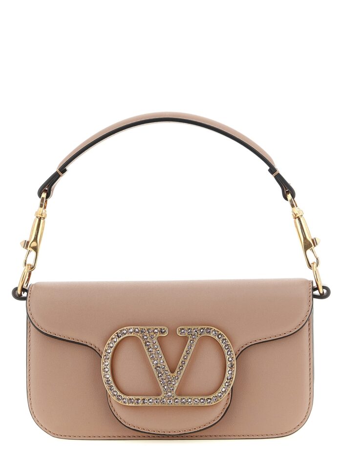 valentino garavani 'locò' small shoulder bag Valentino Garavani 'Locò' Small Shoulder Bag