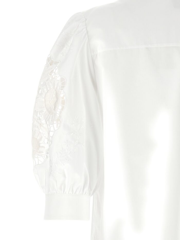 Valentino Garavani Macramé Insert Shirt