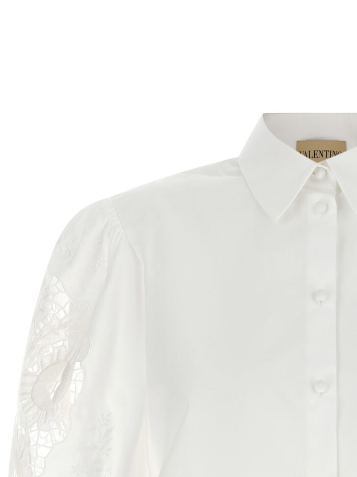 Valentino Garavani Macramé Insert Shirt