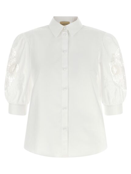 Valentino Garavani Macramé Insert Shirt