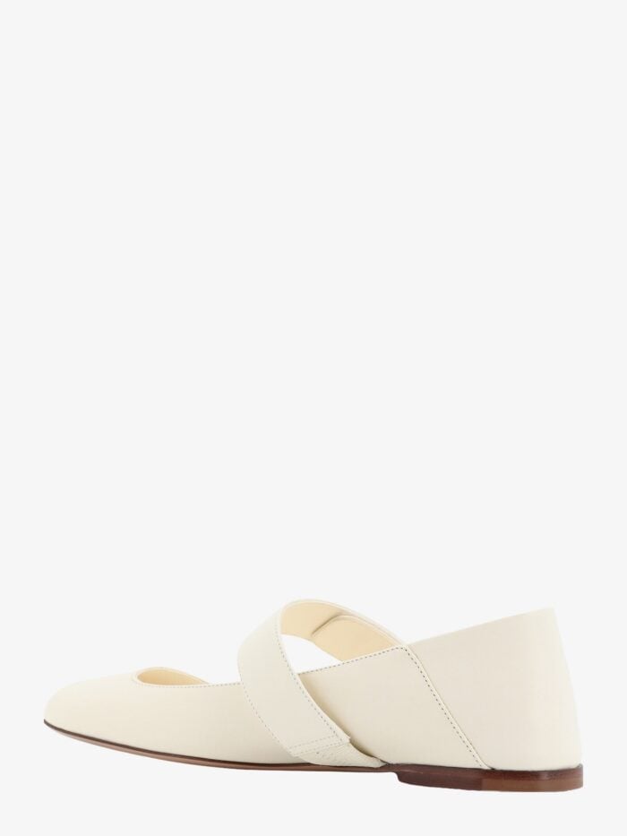 Valentino Garavani Mary-jane Leather Ballerinas With Vlogo Signature