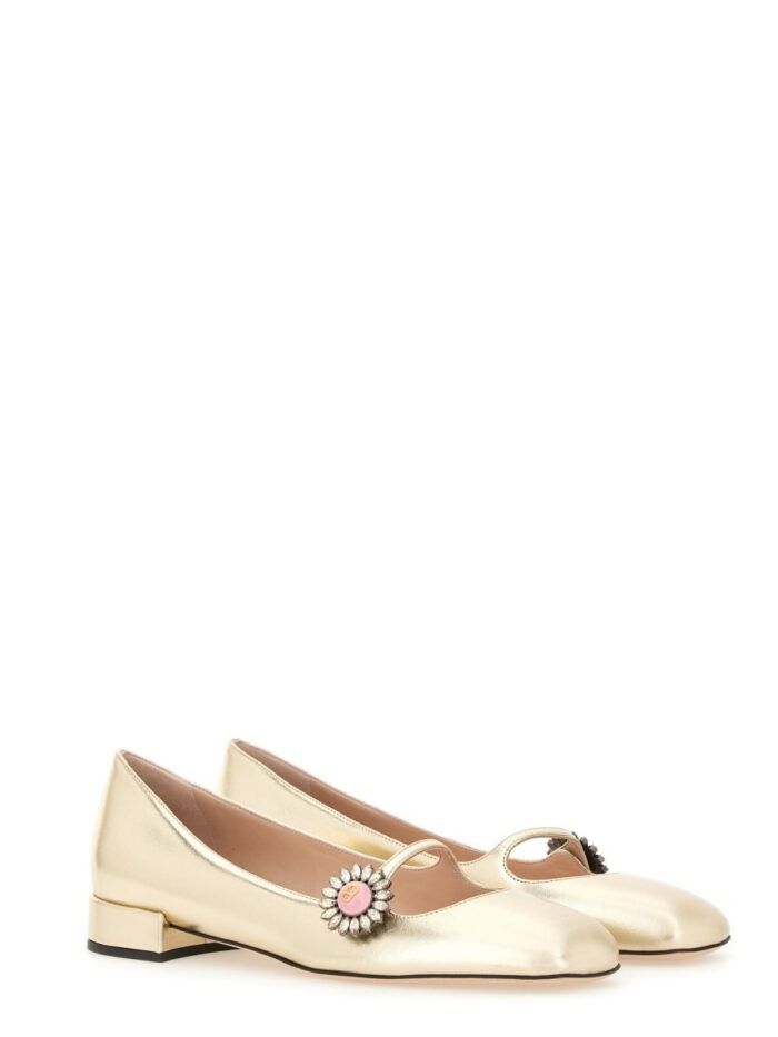 Valentino Garavani "MARY-JANE PRESHOES" BALLERINA IN KIDSKIN