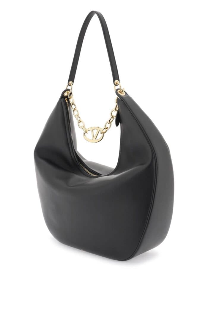 VALENTINO GARAVANI Maxi Vlogo Moon Hobo Bag