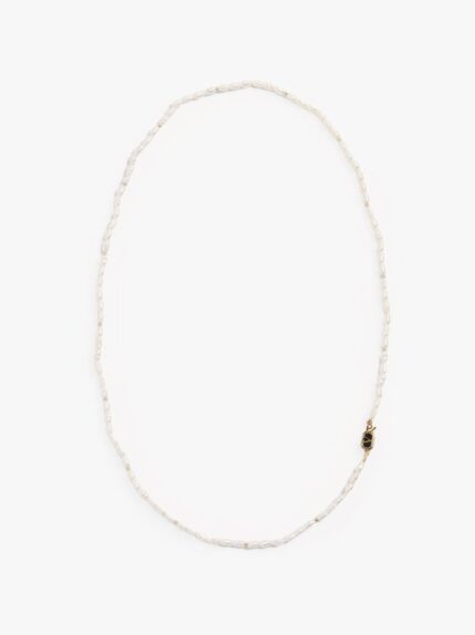 Valentino Garavani Metal Necklace With Pearls