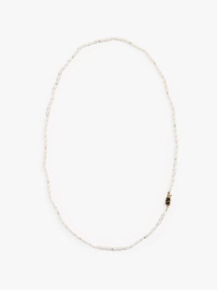 Valentino Garavani Metal Necklace With Pearls