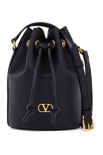 VALENTINO GARAVANI Mini Bucket Bag In Leather