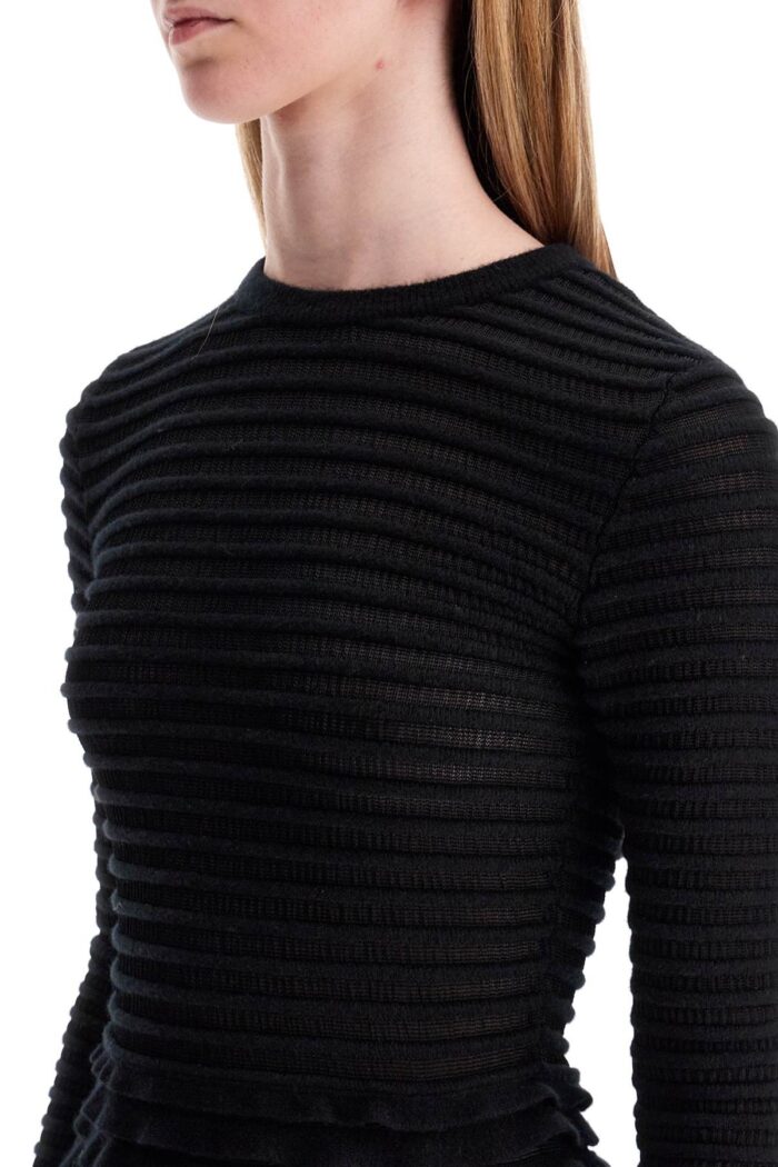 VALENTINO GARAVANI Mini Viscose And Wool Dress