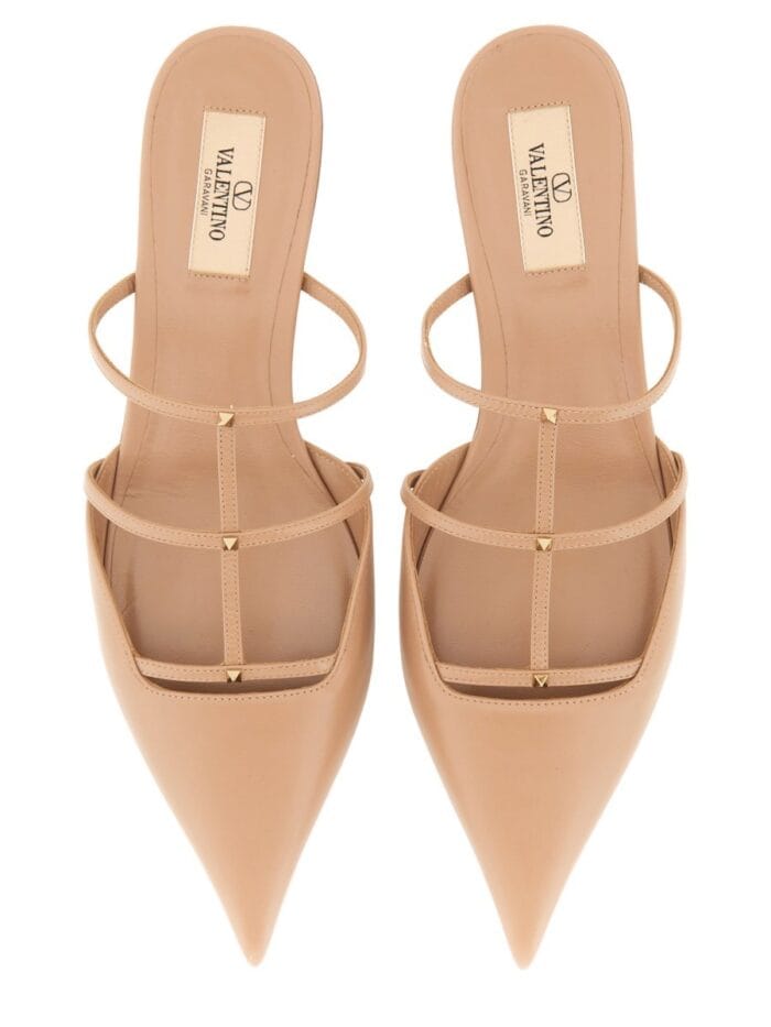 Valentino Garavani MULES ROCKSTUD WISPY