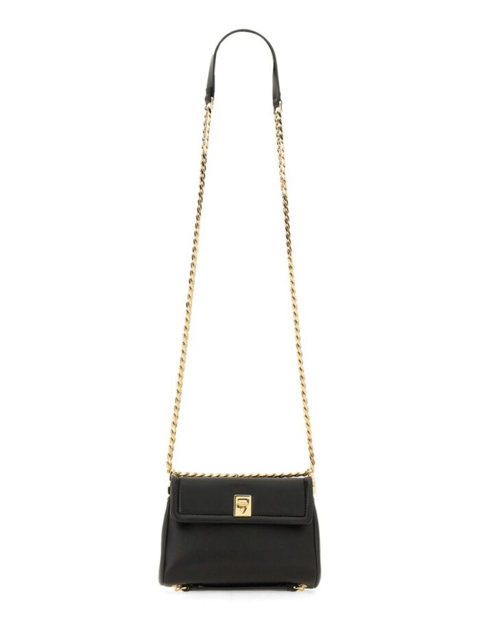 Valentino Garavani NAPPA LEATHER "VLOGO" SHOULDER BAG