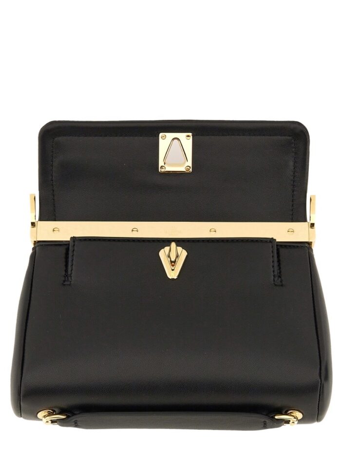Valentino Garavani NAPPA LEATHER "VLOGO" SHOULDER BAG
