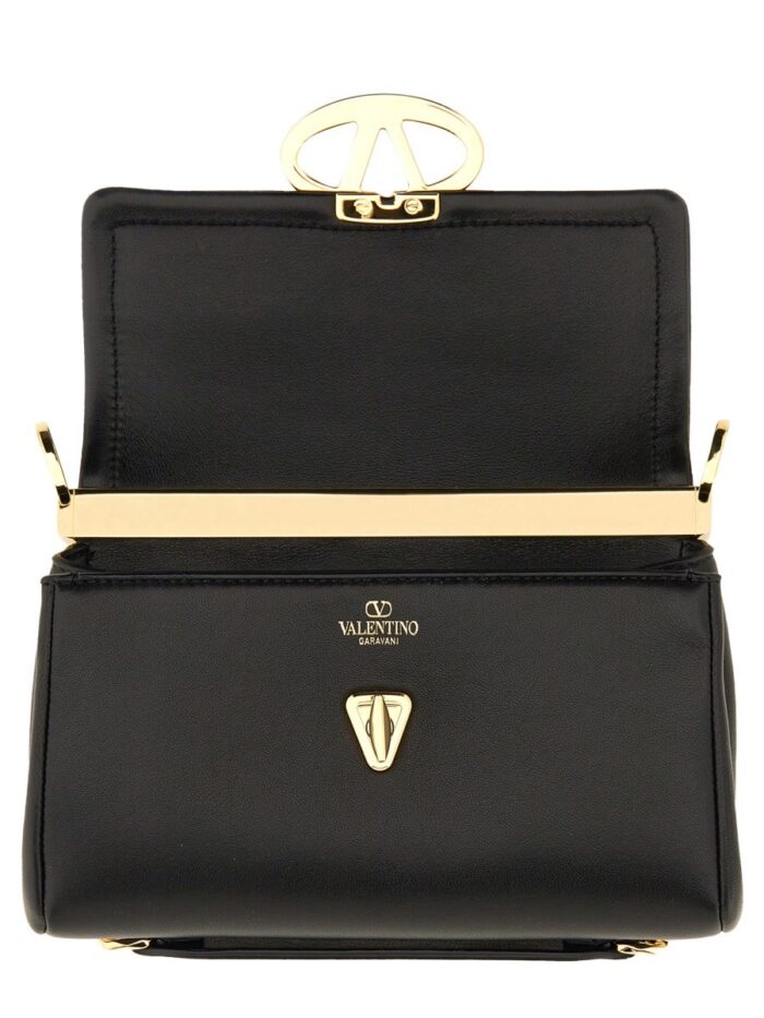 Valentino Garavani NAPPA LEATHER "VLOGO" SHOULDER BAG