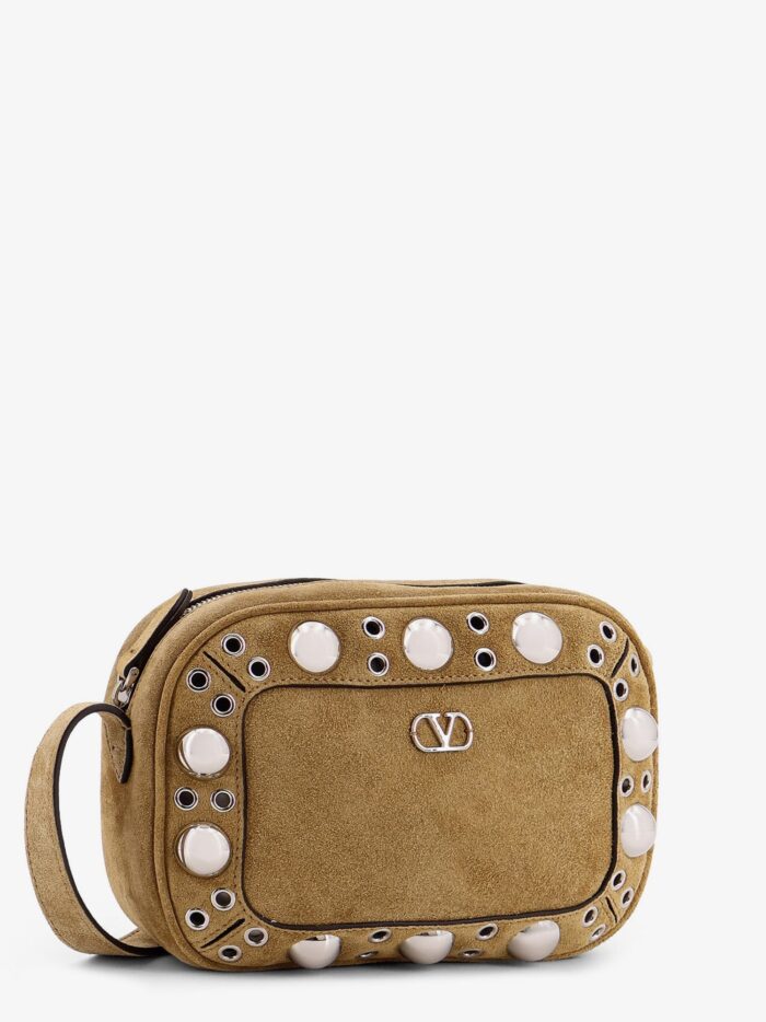 Valentino Garavani Nellcote Suede Shoulder Bag