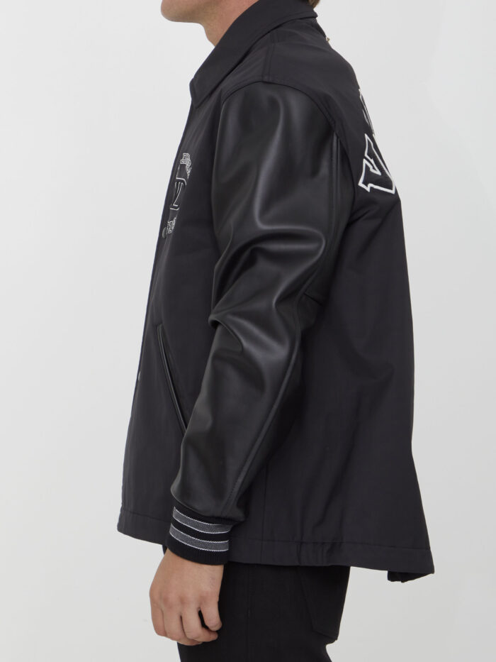 Valentino Garavani Nylon track bomber jacket