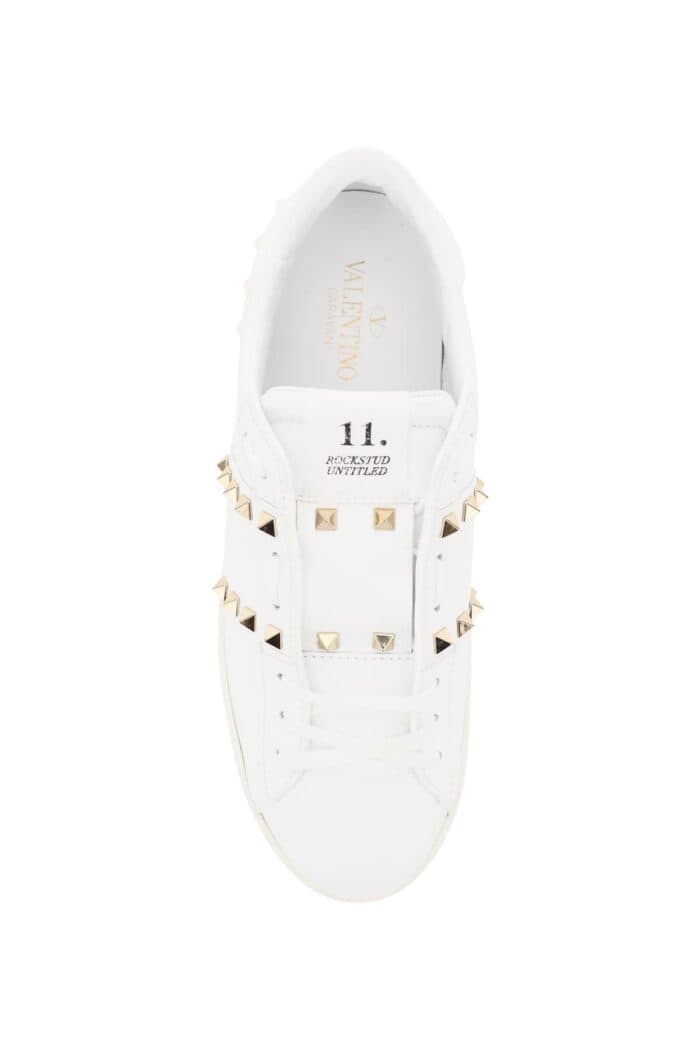 Valentino Garavani Open Rockstud Untitled Sneakers