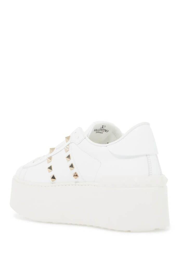 VALENTINO GARAVANI Open Rockstud Untitled Sneakers