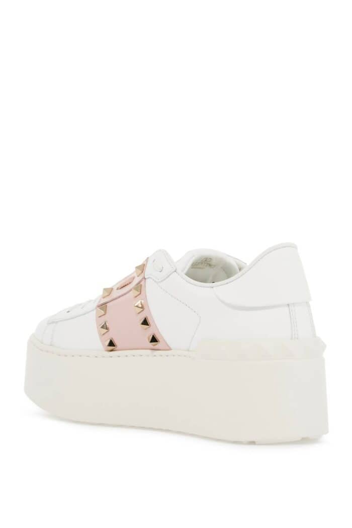 VALENTINO GARAVANI Open Rockstud Untitled Sneakers