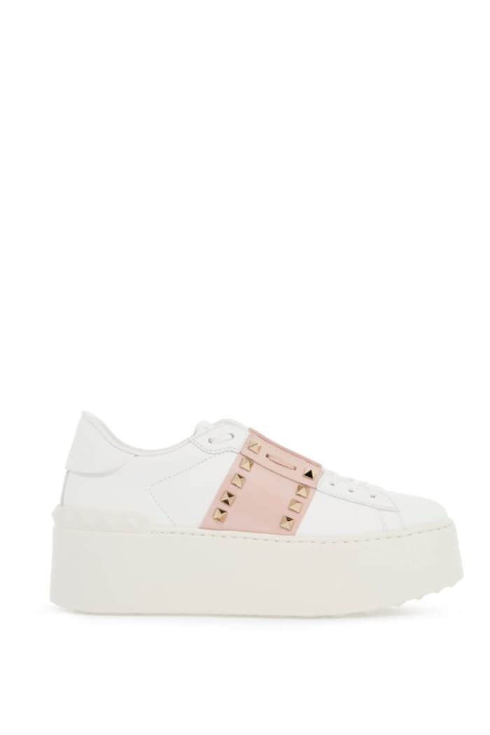 VALENTINO GARAVANI Open Rockstud Untitled Sneakers