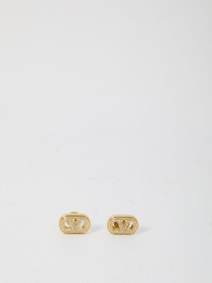 Valentino Garavani Ovalette earrings with rhinestones