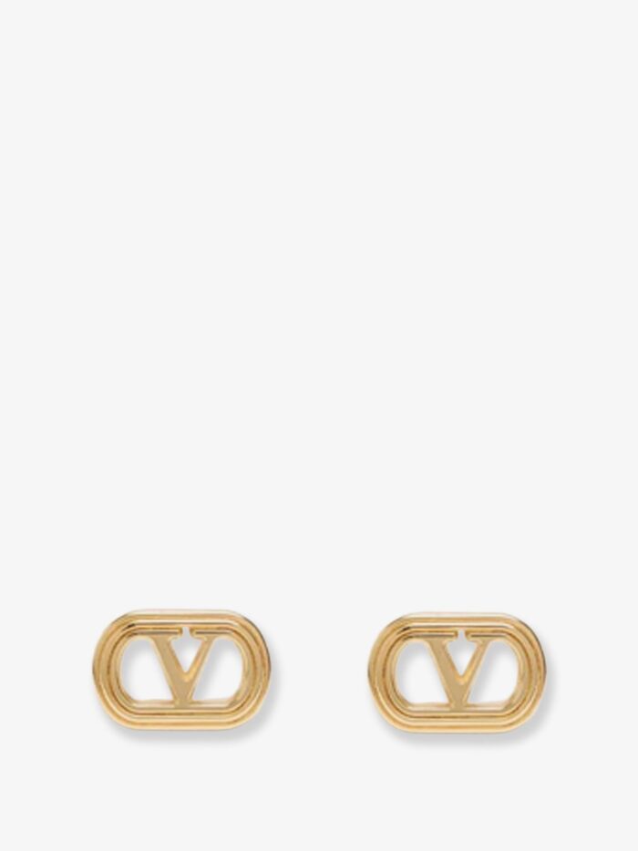 Valentino Garavani Ovalette Metal Earrings
