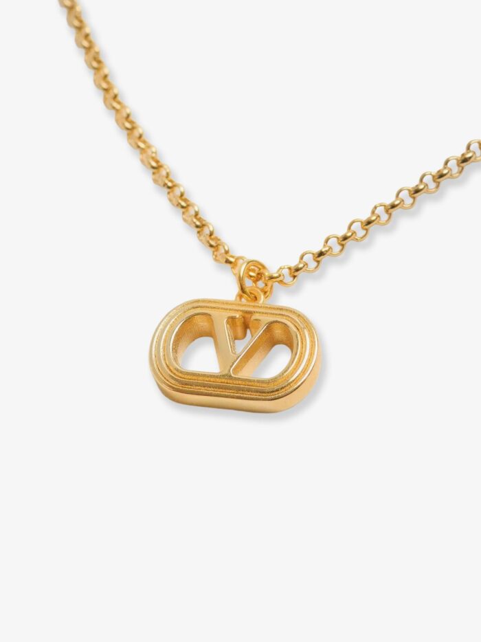 Valentino Garavani Ovalette Metal Necklace