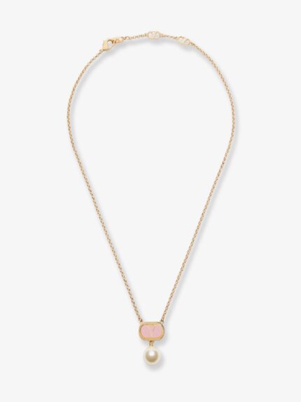 Valentino Garavani Ovalette Metal Necklace