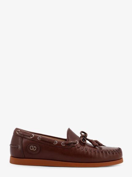 Valentino Garavani Palm Avenue Leather Loafers