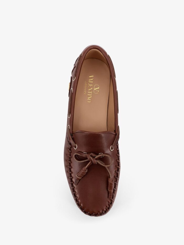 Valentino Garavani Palm Avenue Leather Loafers