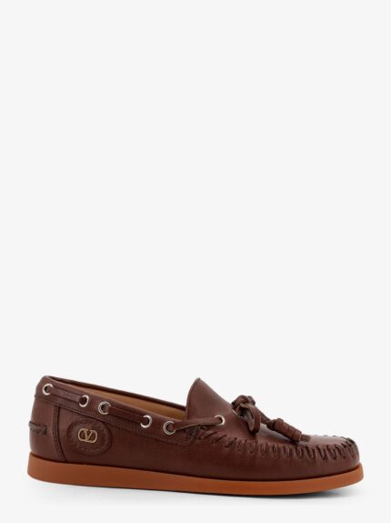 Valentino Garavani Palm Avenue Leather Loafers