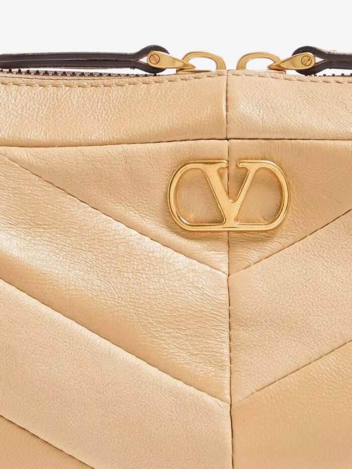 Valentino Garavani Panthea Leather Crossbody Bag