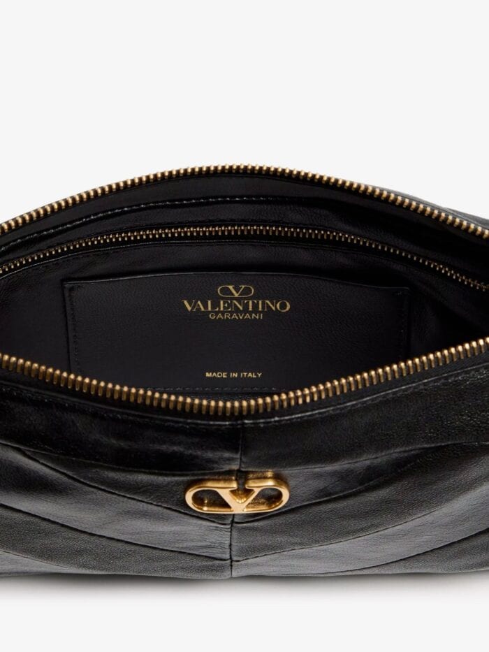Valentino Garavani Panthea Leather Crossbody Bag