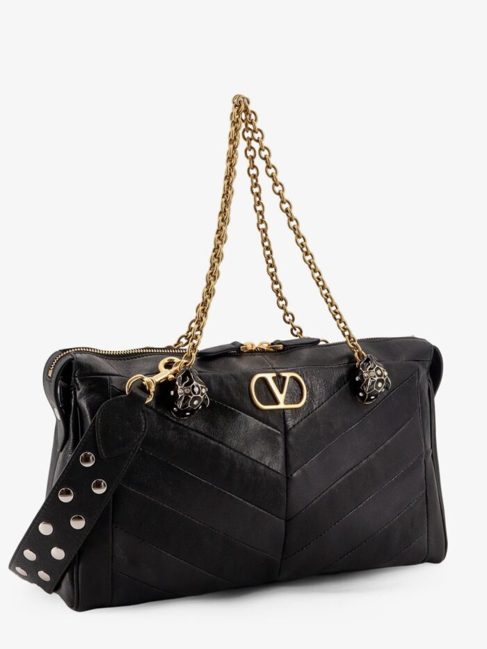 valentino garavani panthea leather crossbody bag with metal vlogo signature Valentino Garavani Panthea Leather Crossbody Bag With Metal VLogo Signature