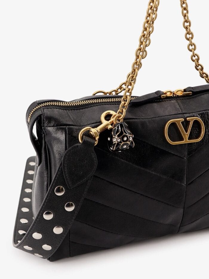 valentino garavani panthea leather crossbody bag with metal vlogo signature Valentino Garavani Panthea Leather Crossbody Bag With Metal VLogo Signature