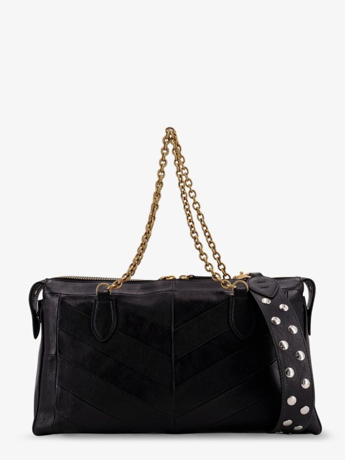 Valentino Garavani Panthea Leather Shoulder Bag