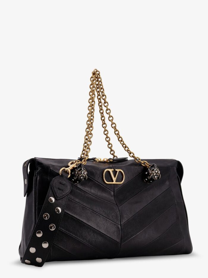 Valentino Garavani Panthea Leather Shoulder Bag