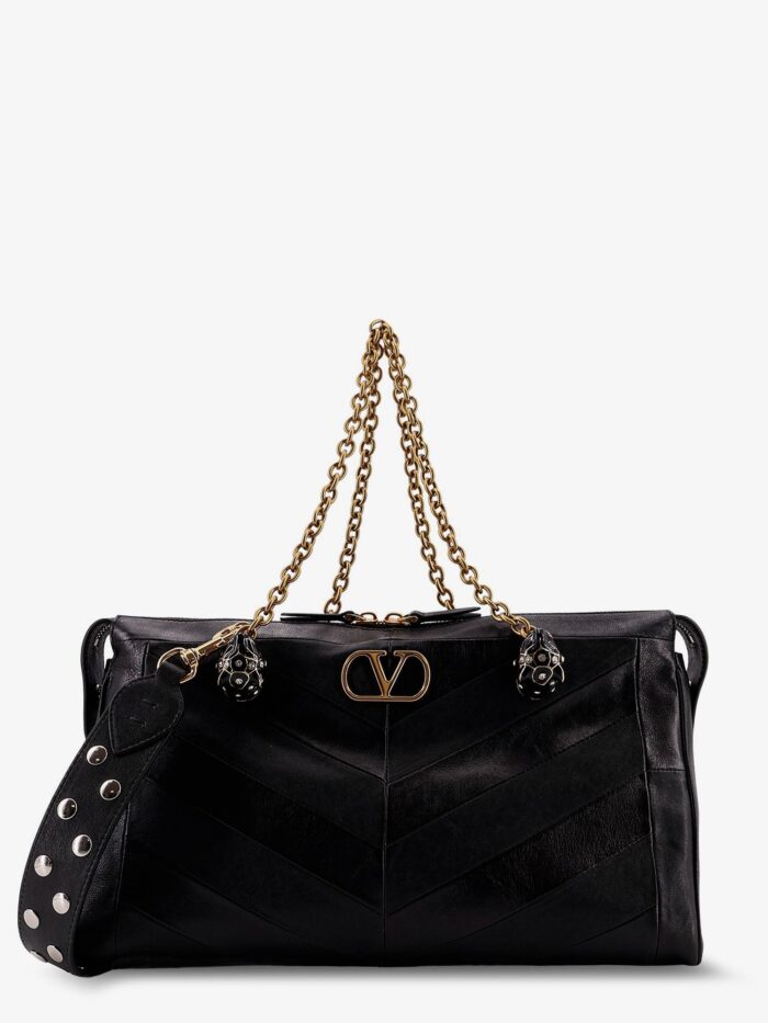 Valentino Garavani Panthea Leather Shoulder Bag