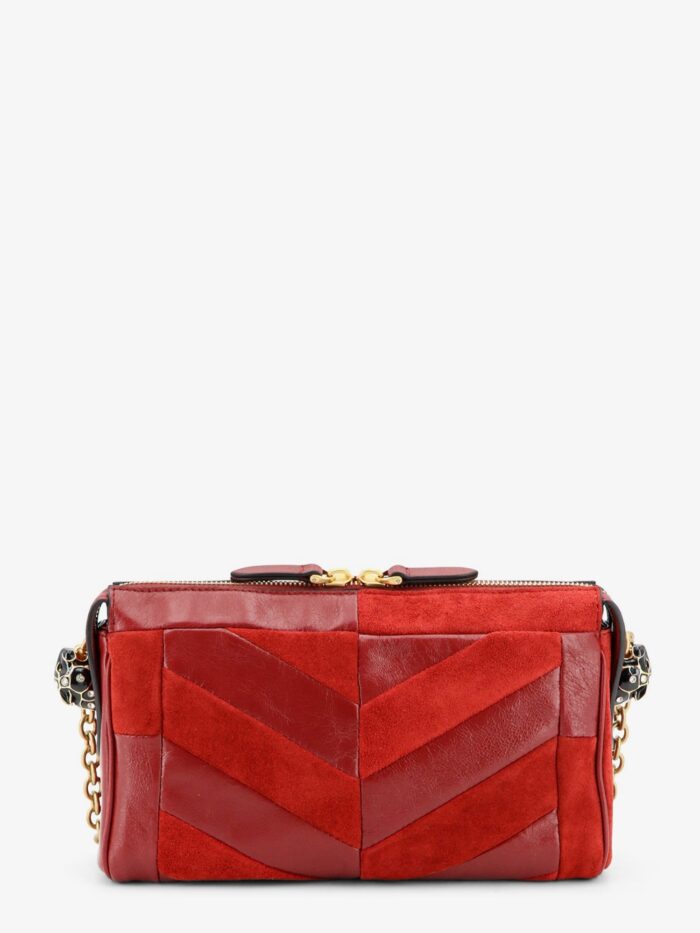 Valentino Garavani Panthea Suede And Leather Crossbody Bag