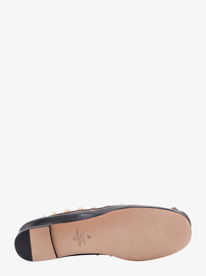 Valentino Garavani Patent Leather Ballerinas With Iconic Studs