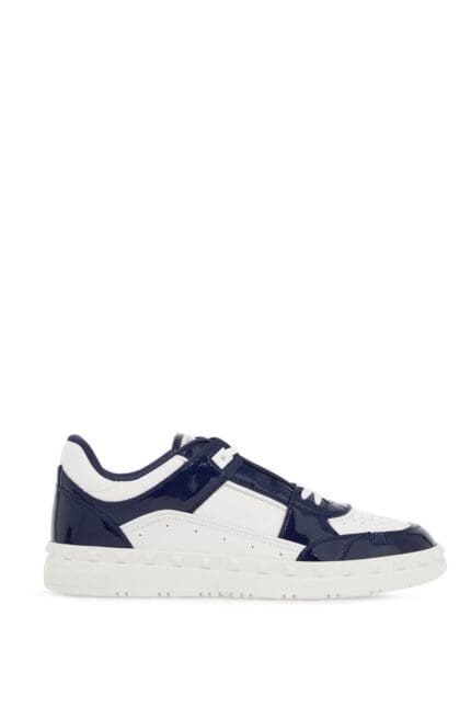 VALENTINO GARAVANI Patent Leather Freedots Low-top Sneakers