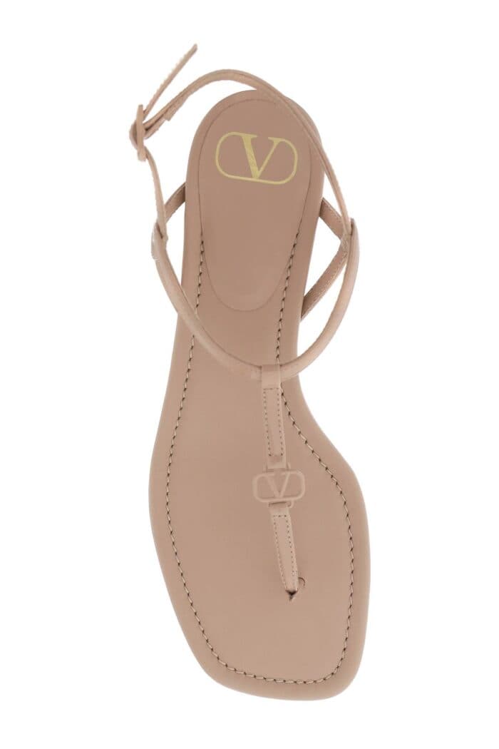 Valentino Garavani Patent Leather Thong Sandals