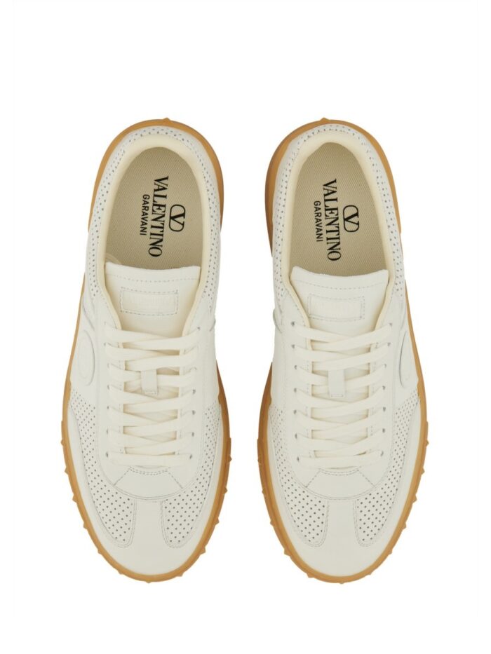 Valentino Garavani PERFORATED NAPPA LEATHER SNEAKER
