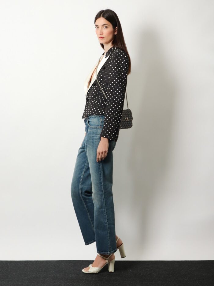 Valentino Garavani Polka-Dots Viscose Blazer