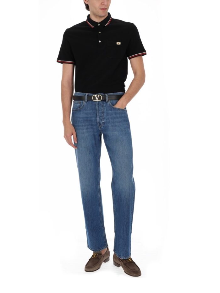 Valentino Garavani POLO CON PATCH LOGO