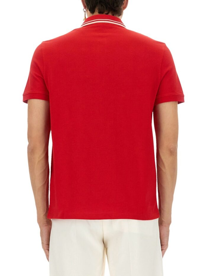 Valentino Garavani POLO SHIRT WITH SIGNATURE VLOGO